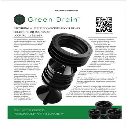 Green Drain Waterless Trap Seal